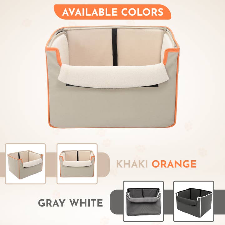 Precious Tails - Wholesale Pet carrier – Cat/dog - Co-Pilot Pet Collapsible Car Booster Seat5