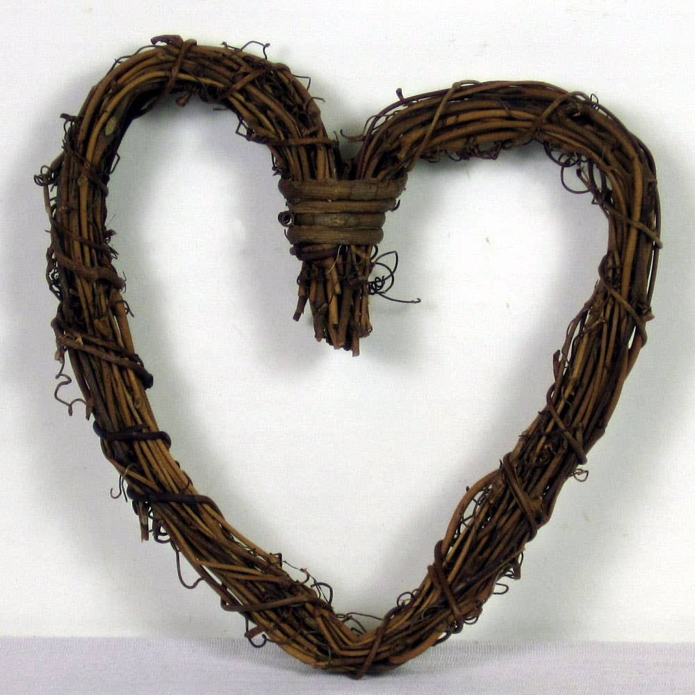 A.T. Imports - Wholesale Craft Supplies - 6" Twig Heart0