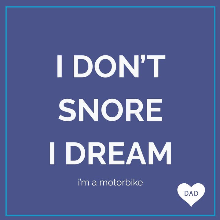 Snore Card by Maybugs Designs for wholesale by Maybugs Designs