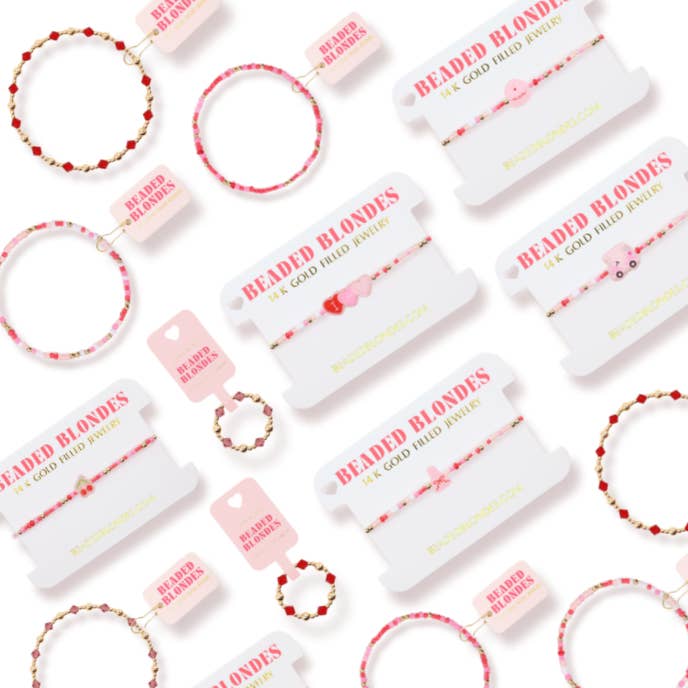 Alla hjärtans dag Bundle för wholesale av Beaded Blondes