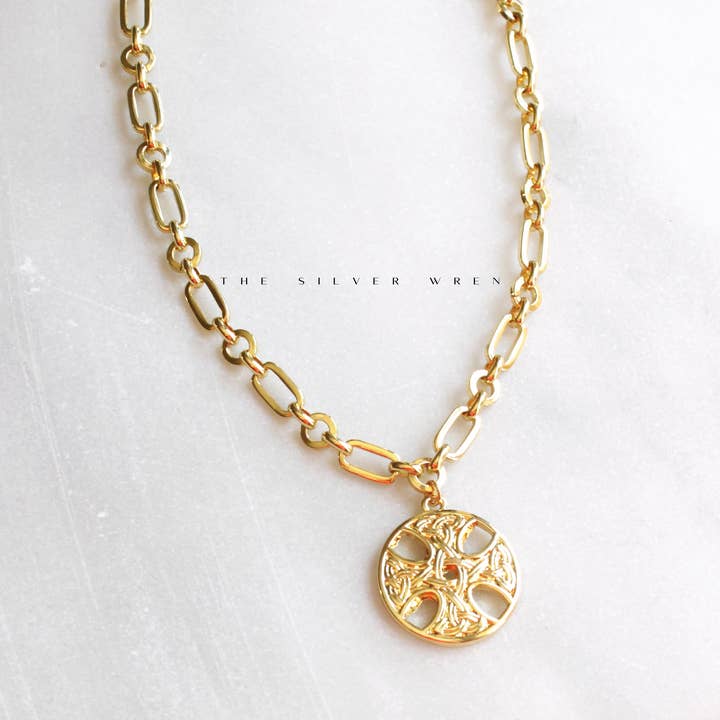 Suri Medaillon Ketting voor wholesale door The Silver Wren