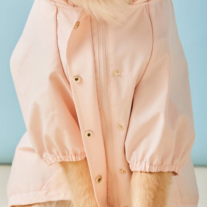 The Foggy Dog - Wholesale Pet Raincoat - Dog - Petal Pink Dog Raincoat8