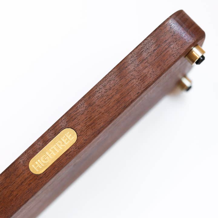 HighTree - Wholesale Decorative Tray - Solid Walnut Rolling Tray2