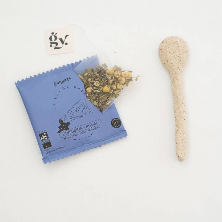 Gingerly - Wholesale Health/Detox Tea - Organic ritual infusion Box 12 SACHETS, I let go 2