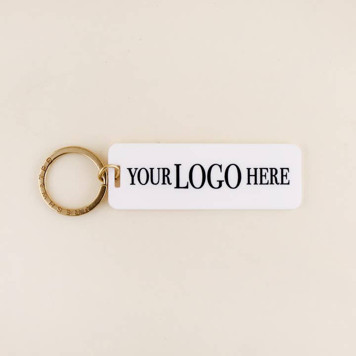 Freshwater Curated Goods - Wholesale Keychain - Unisex - Custom Logo Rectangle Keychain