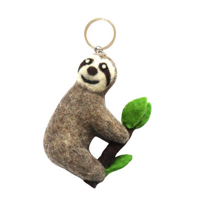 Sloth keyring for wholesale by Koseli Handmade