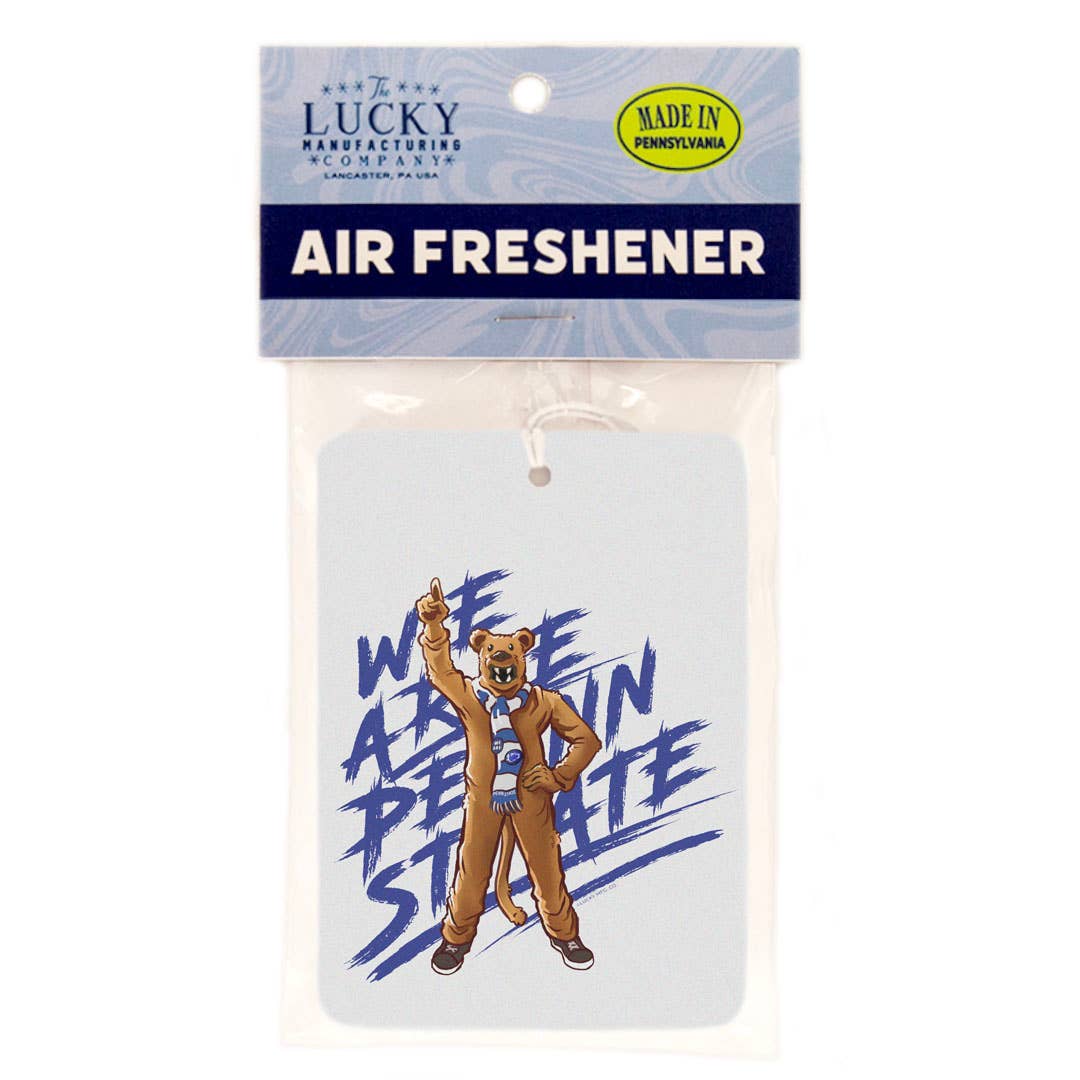 Lucky Mfg. Co. - Wholesale Car Freshener - Unisex - We Are Penn State Air Freshener1