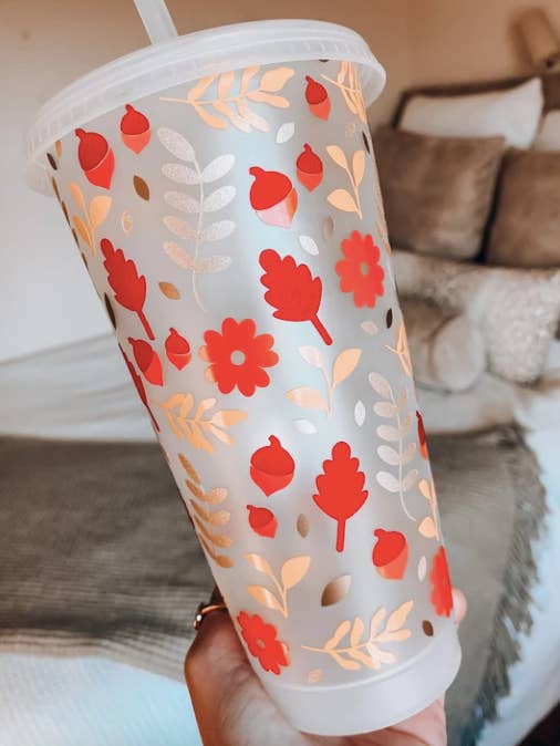 Gobelet feuilles d'automne pour la vente par Made by J