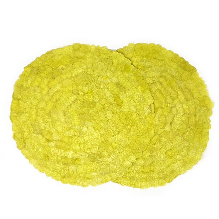 Carregador de Seda Mulberry (Par) - Chartreuse por atacado de Tanana Madagascar