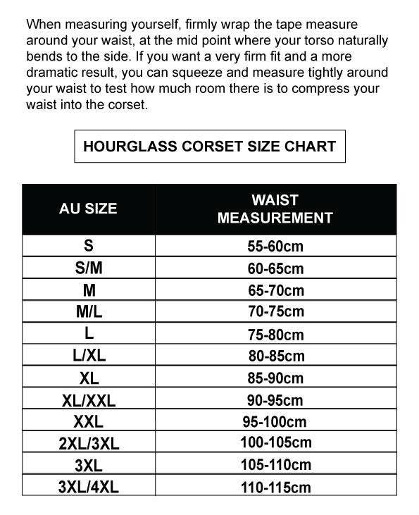 B Free AUSTRALIA - Wholesale Corset - Women's - Hourglass Corset With 25 Steel Bones19