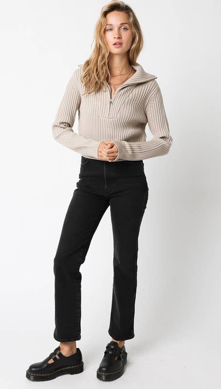 Olivaceous - Wholesale Knit Sweater - Women's - Averie Sweater7