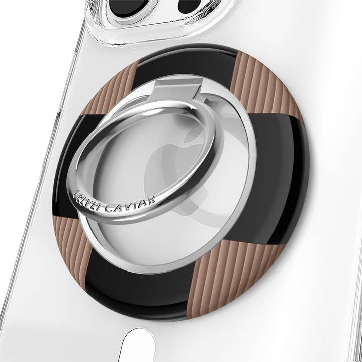 VELVET CAVIAR - Wholesale Phone Grip - Magnetic Phone Ring & Stand - Mocha Vibe Checker4