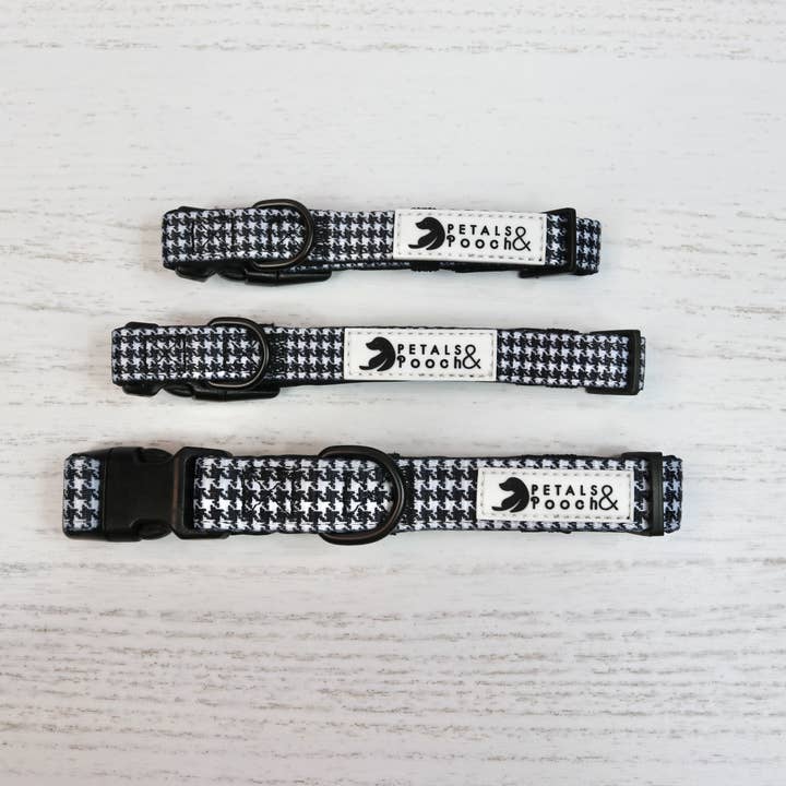 Black White PuppyTooth Collar for wholesale on Faire3