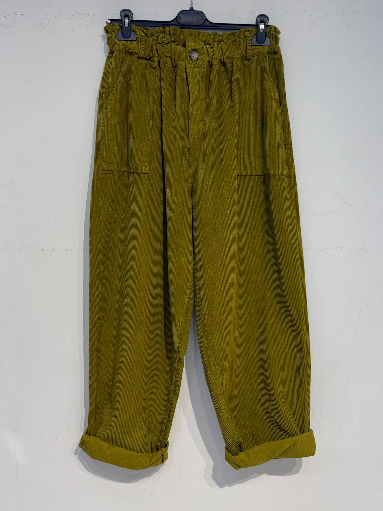 NOELINE – wholesale Byxor - Dam – Manchesterbyxor med knapp 3051324