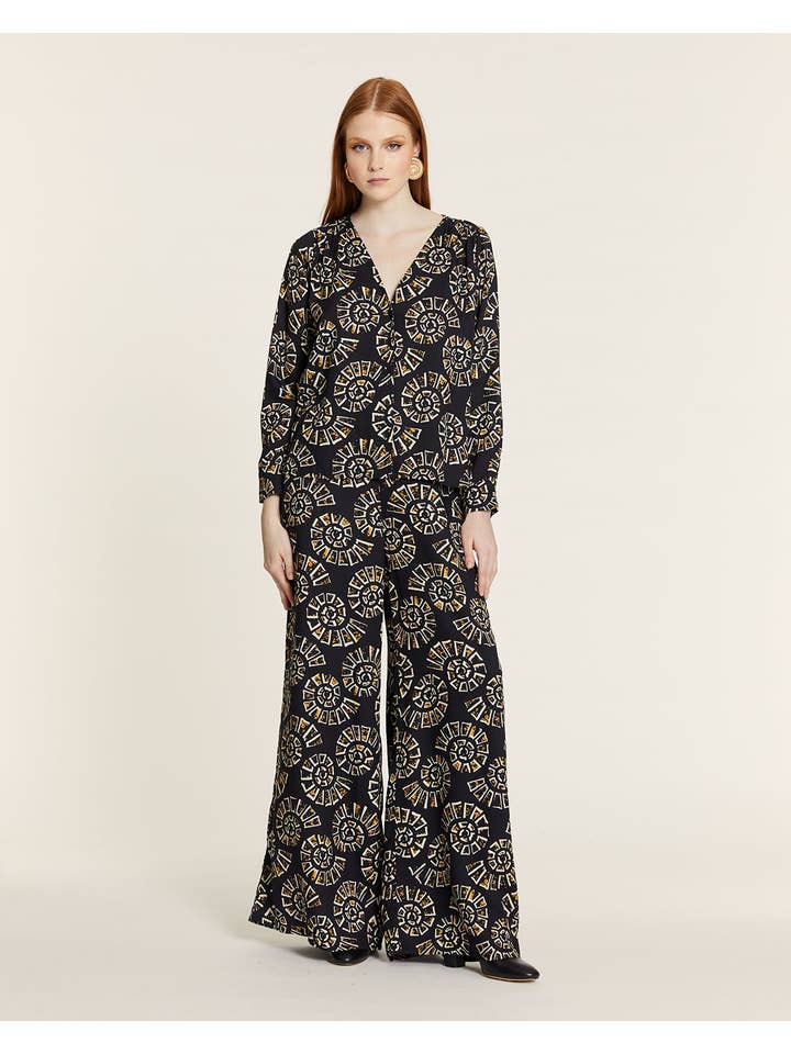 Pepaloves - Wholesale Pants - Women's - PANTALON FLUIDO CARACOLAS1