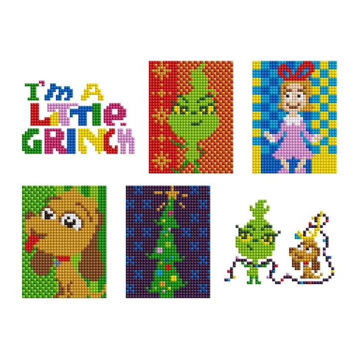 Mini Dazzles™ - Merry Grinchmas for wholesale by Diamond Art Club