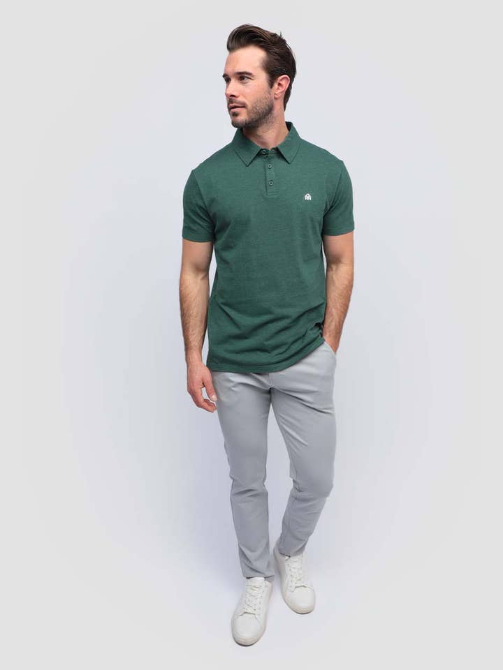 INTO THE AM - Wholesale Polo - Men's - Men's Short Sleeve Polo Shirt (Branded)52