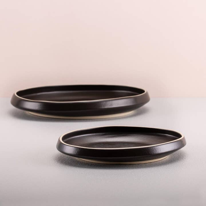 Kant Oval Medium Serveringsfat Mandala (Sats om 2) för wholesale av Nugu Handicrafts Inc.