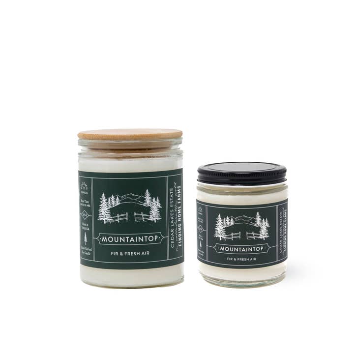 Finding Home Farms - Wholesale Jar/Filled Candle - Soy Candle, Mountaintop, Woody & Fresh6