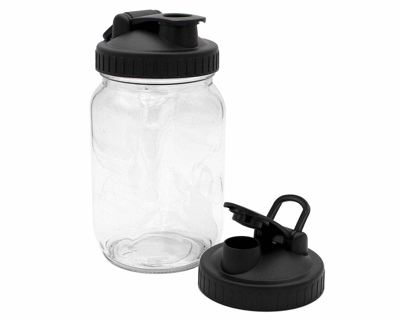 Mason Jar Lifestyle - Vente Boîtes de conservation - Couvercle verseur et stockage avec boucle de transport pour bocaux Mason15