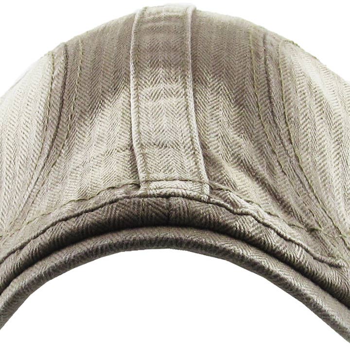 KBETHOS - Wholesale Newsboy/Schoolboy Hat - Men's - CLASSIC WASHED NEWSBOY IVY23