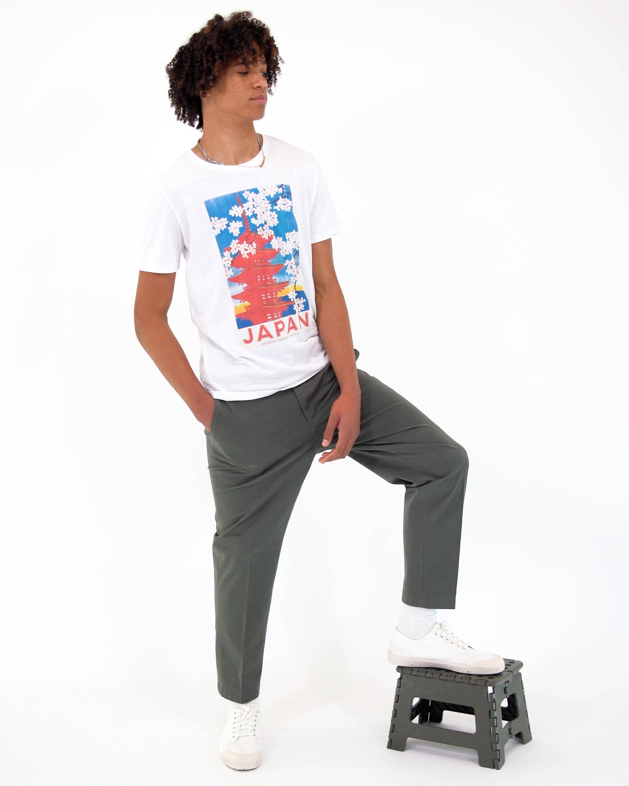 Grafitee - Wholesale Screen Printed T-Shirt - Unisex - Japanese pagoda T-shirt - Japanese graphic tee shirt2