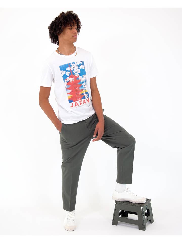 Grafitee - Wholesale Screen Printed T-Shirt - Unisex - Japanese pagoda T-shirt - Japanese graphic tee shirt2