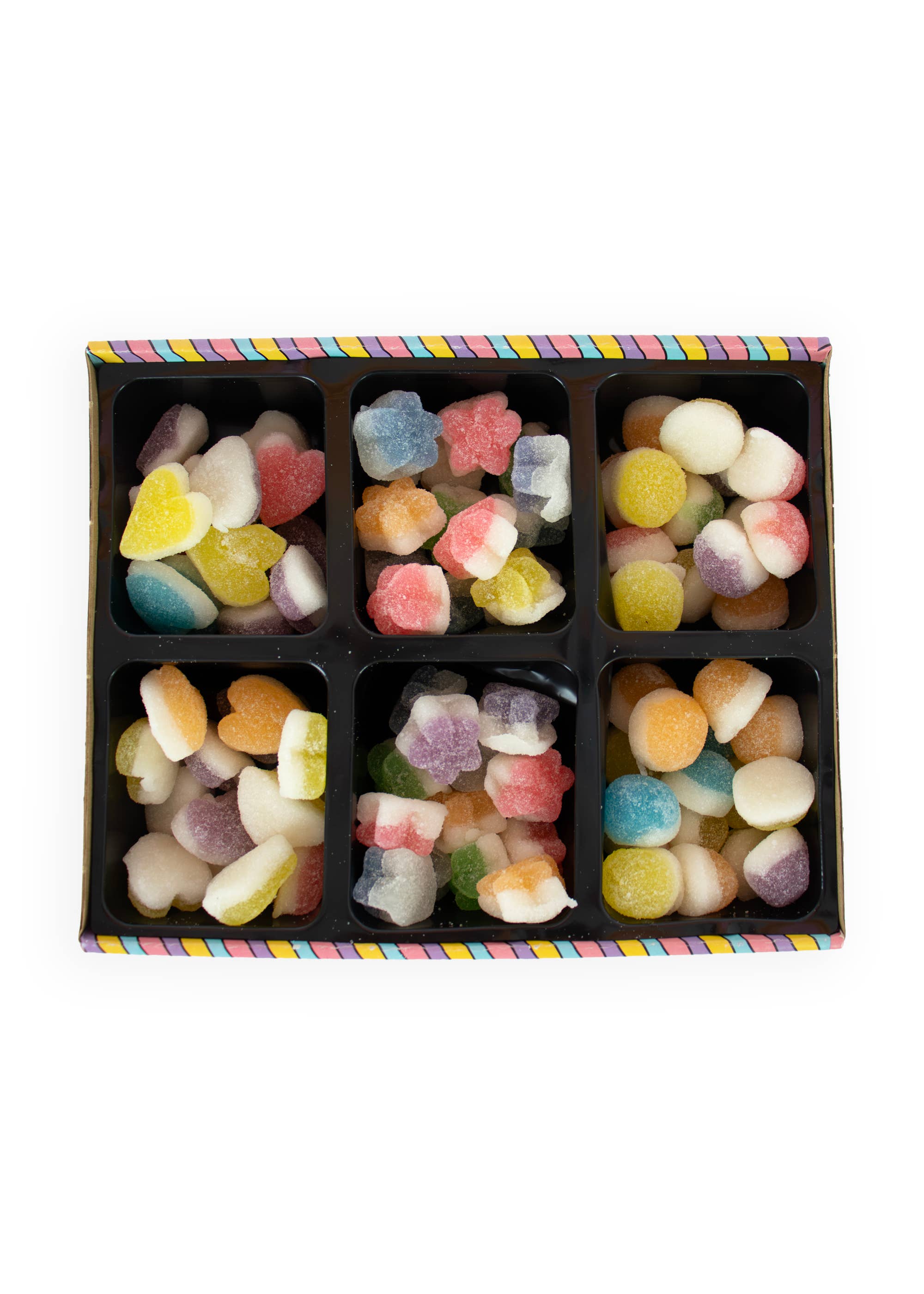 Treat Kitchen – wholesale Gummy – UR SO LOVED! Multicoloured Fruit Sweets 1kg Gift Box 6
