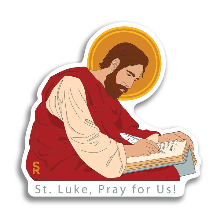 Sock Religious – Großhandel Aufkleber – St.-Lukas-Aufkleber0