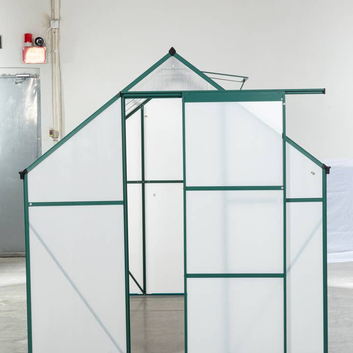 39F Inc. - Wholesale Outdoor Ornament/Decor - Walk-In Green-6 x 8 FT Outdoor Patio Greenhouse Sliding Door27