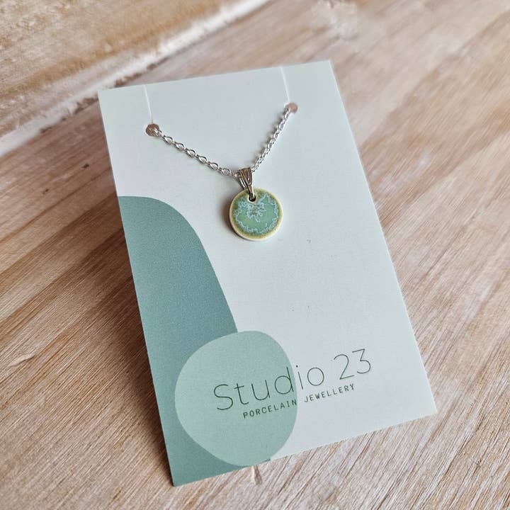 Studio 23 Ceramics - Wholesale Individual Charm/Pendant - NEW DESIGN Pendant Circle9