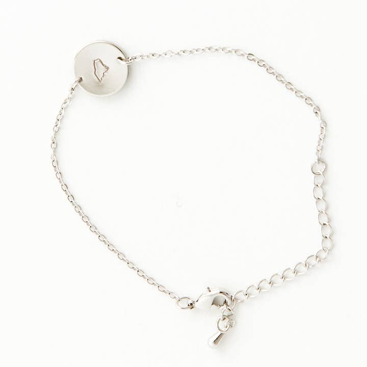 Nautically Northern - Wholesale Charm/Dangle Bracelet - Custom State Charm Bracelet1