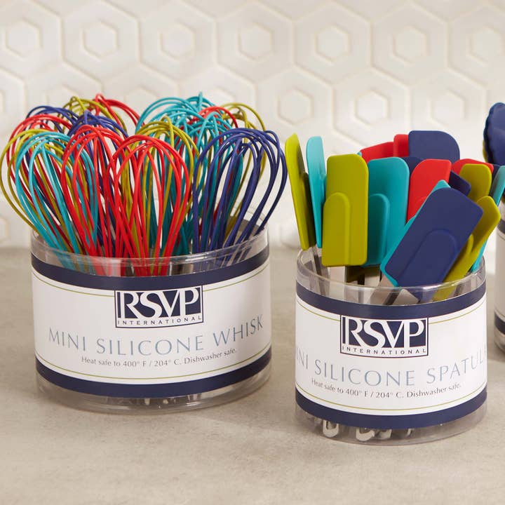 RSVP International - Wholesale Whisk - Mini Silicone Whisk - 20 pc CDU