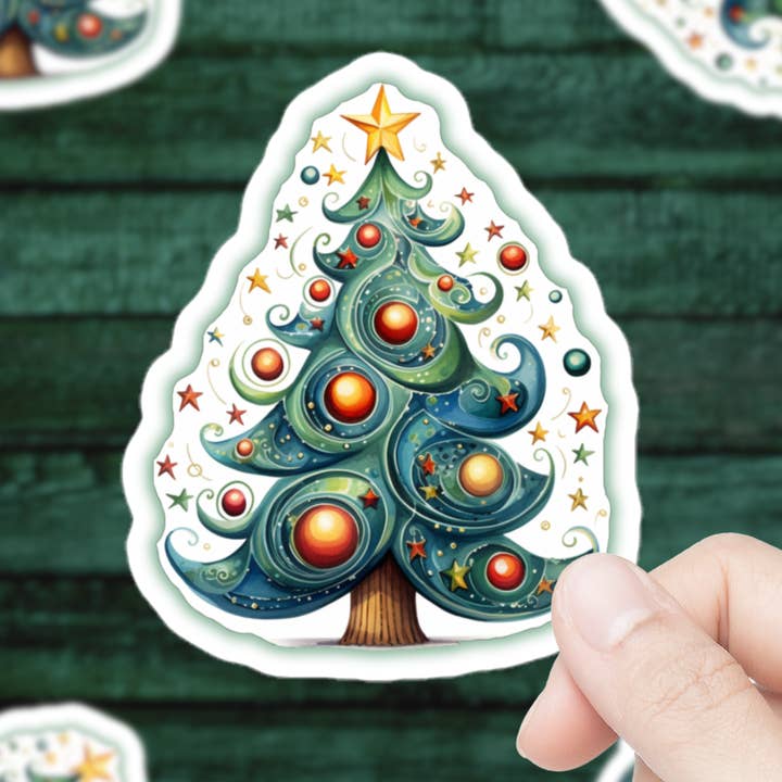 Vinilo árbol de Navidad para venta al por mayor de Mystical Clarity