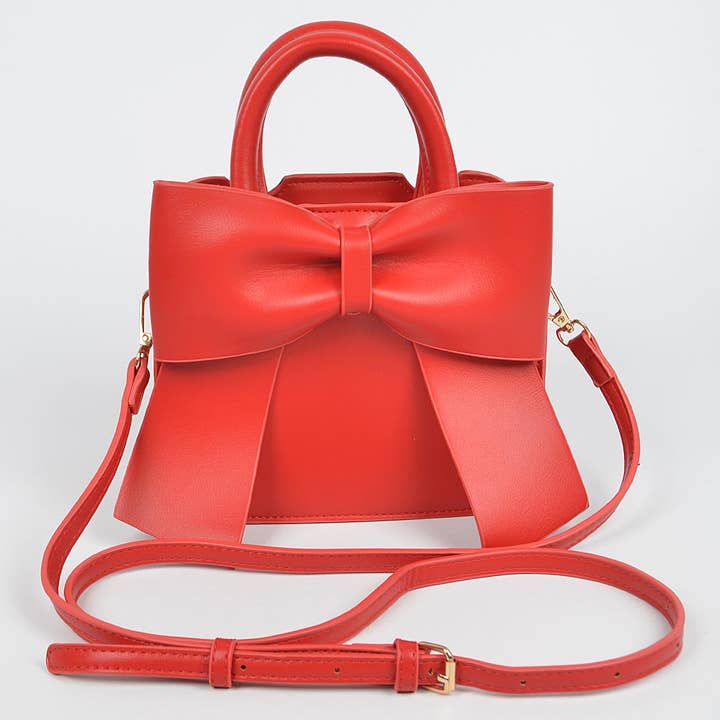 3AM BY H&D ACCESSORIES - Wholesale Clutch Bag - Women's - Faux Leather Bow Clutch