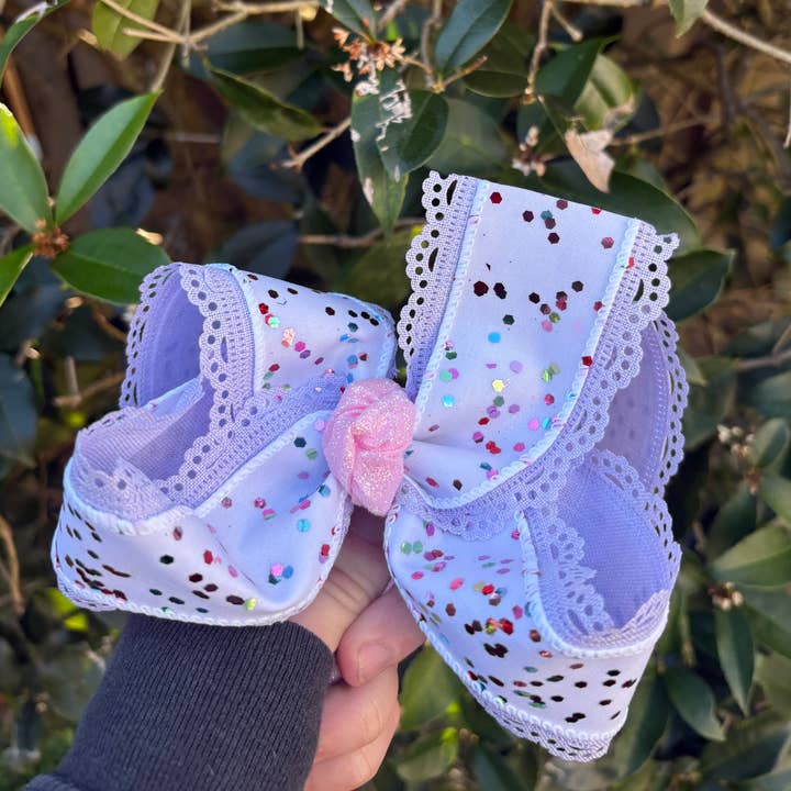 Funfetti Bow for wholesale by Pretty Knots Bow Company