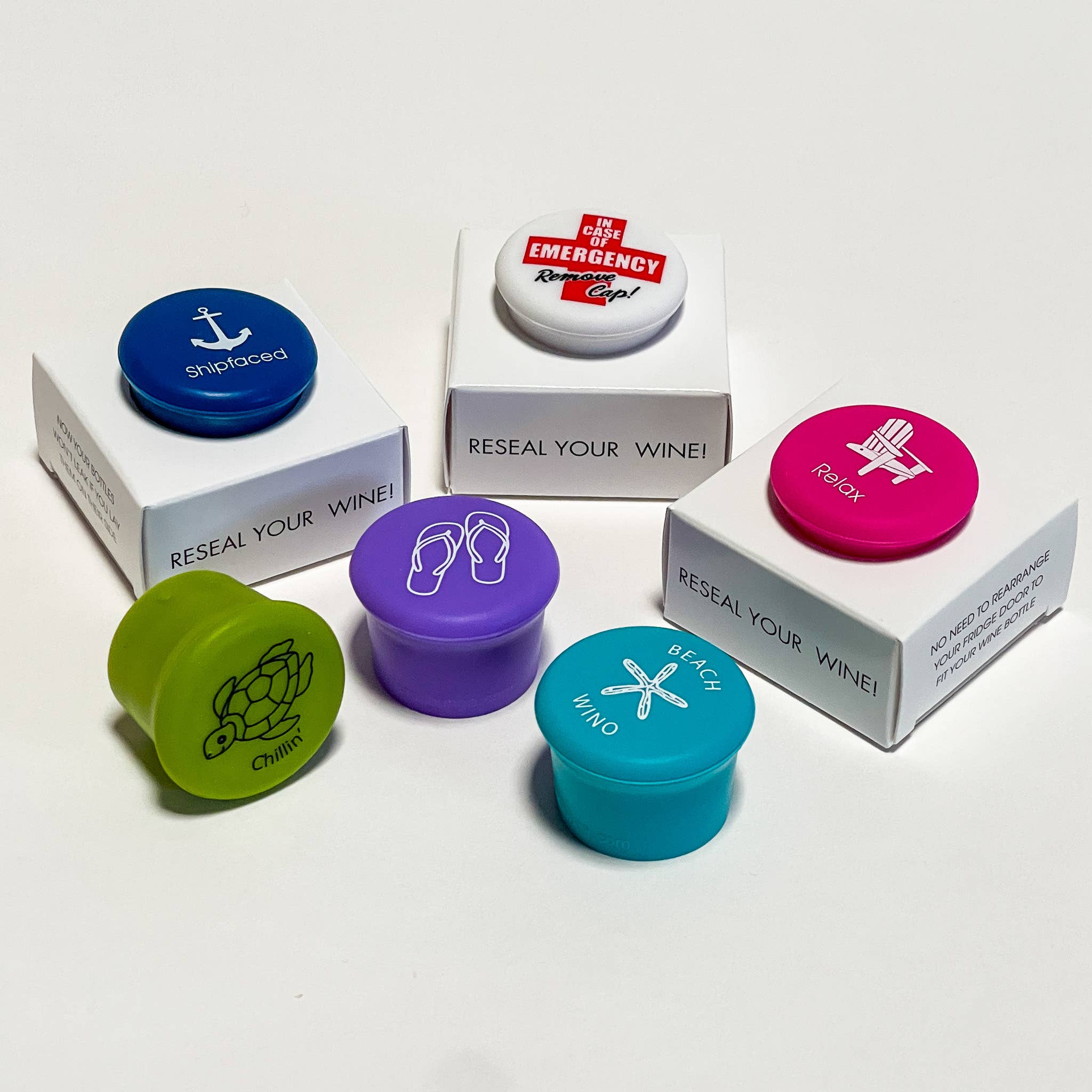 CapaBunga® - Wholesale Wine Stopper - Wine Cap Counter Display Unit | Beach Wine Stoppers3