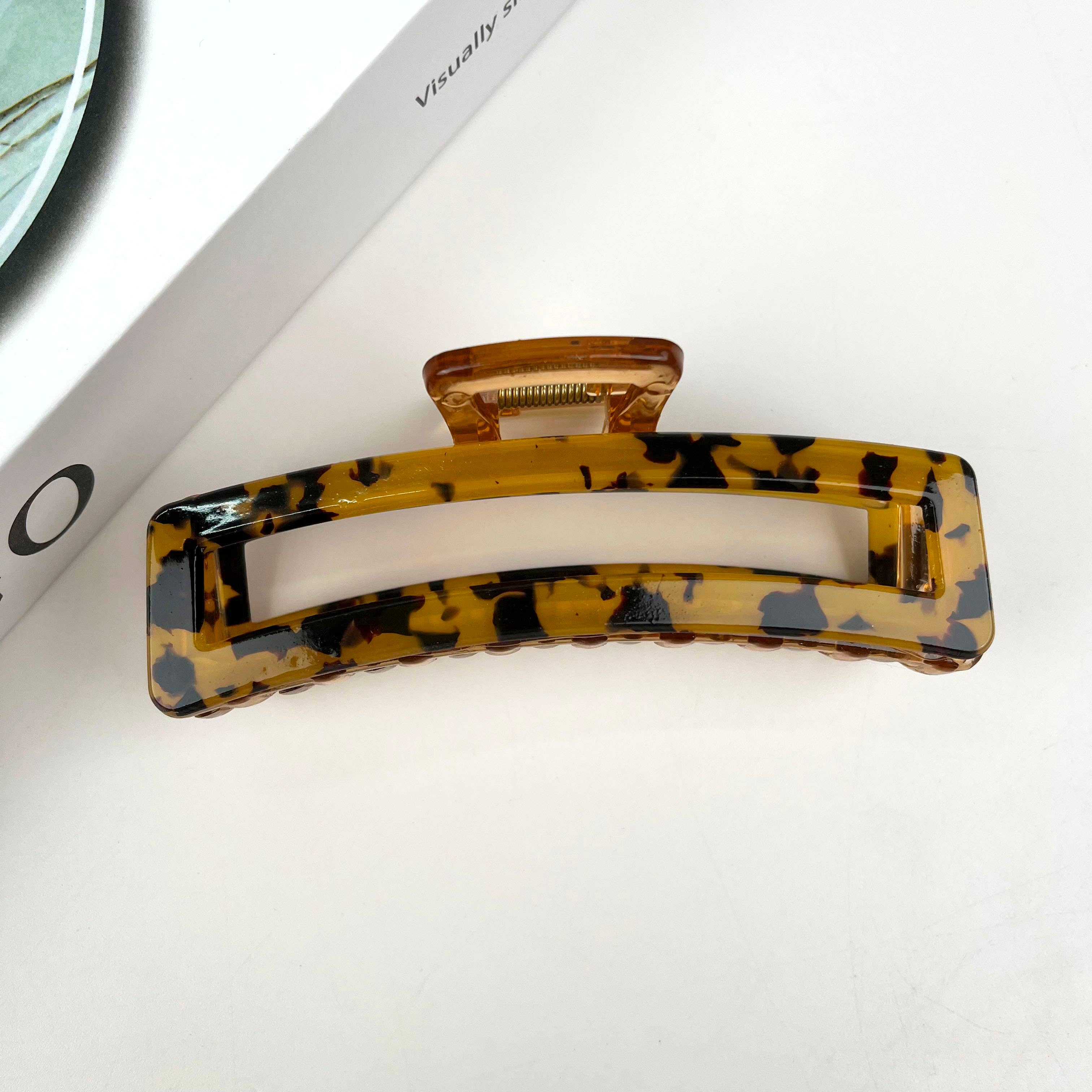 mildstyles - Wholesale Hair Clip - Women's - Checkerboard rectangular hair claw clip5