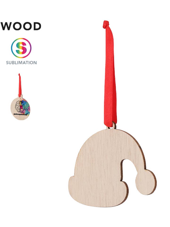 New sublimable wood Christmas ornament/ Christmas sublimation for wholesale by STAR WAY, S.L.