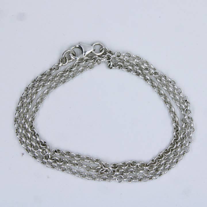 Silvex Jewelry - Wholesale Link & Chain Necklace - 925 Sterling Silver Cable Chain Necklace for Women3