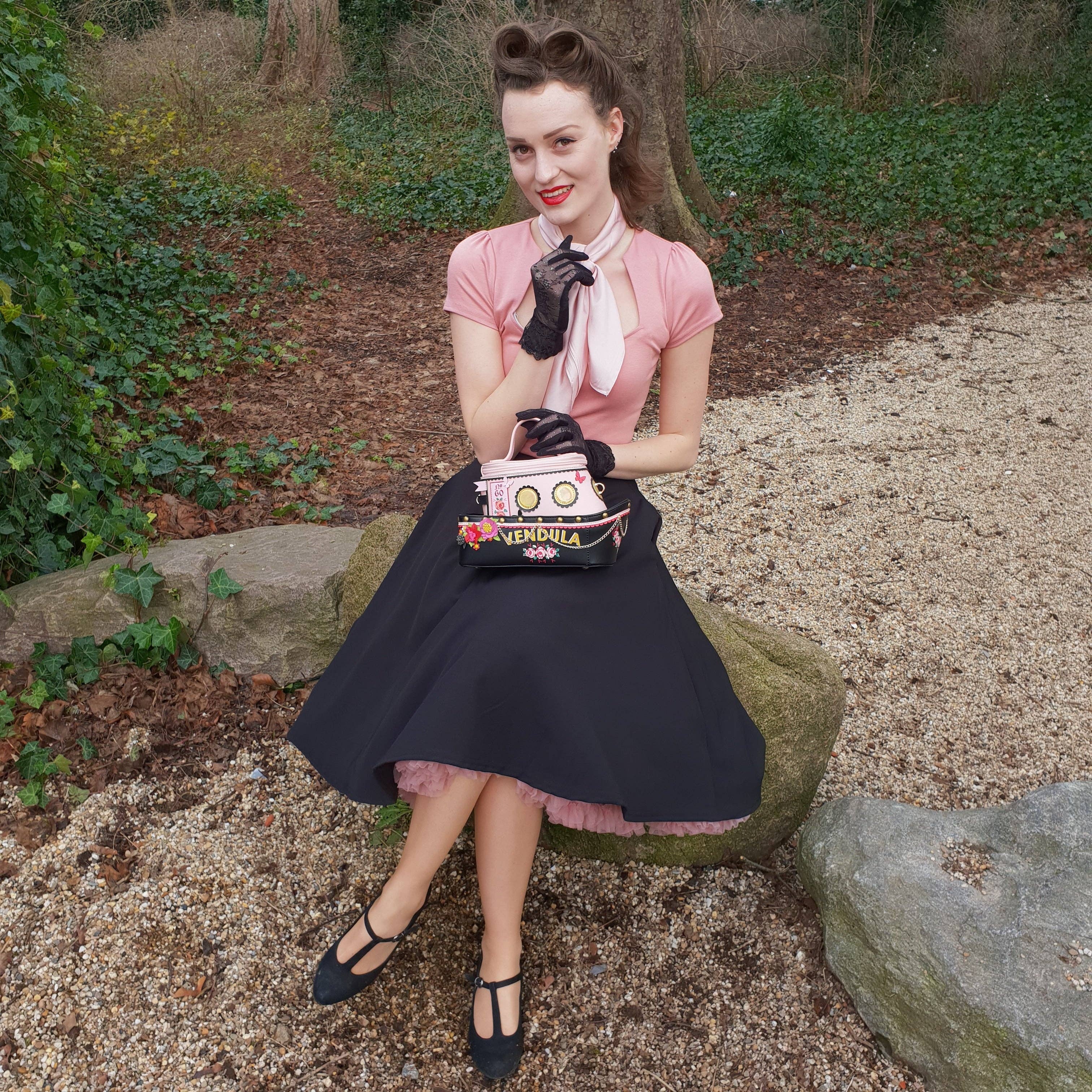 Steady Clothing - Wholesale Skirt - Women's - Pocket High Waist Thrills Skirt in Black5