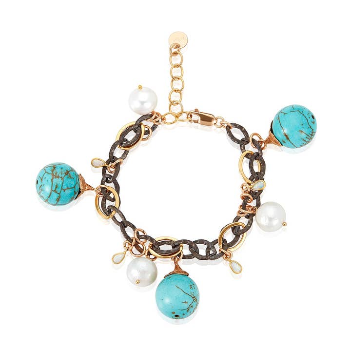 Xian Turquoise bracelet for wholesale by Mabel Chong