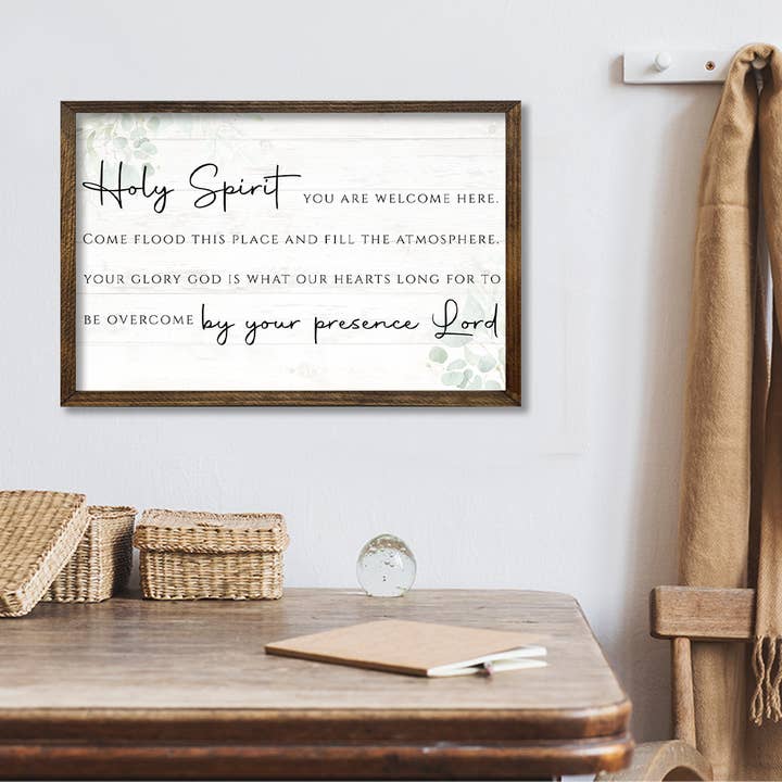 Jarmz Designs – wholesale Sign – TIMBERLAND FRAME HOLY SPIRIT