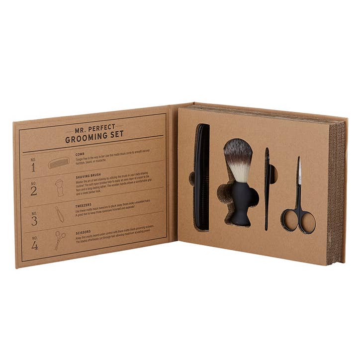 Santa Barbara Design Studio by Creative Brands - Wholesale Shaving Set/Kit - Men's - Grooming Book Box