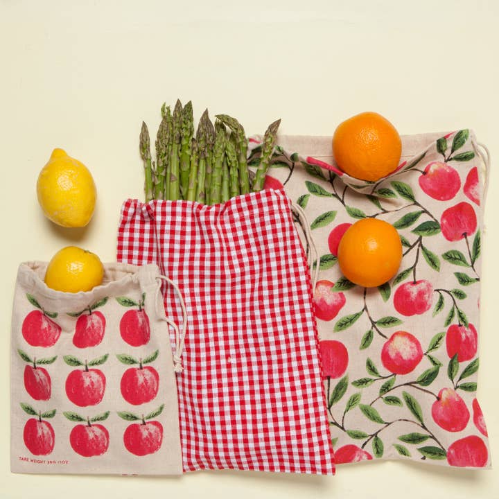 Now Designs by Danica - Wholesale Grocery/Shopping Bag - Orchard Reusable Produce Bags Set of 3