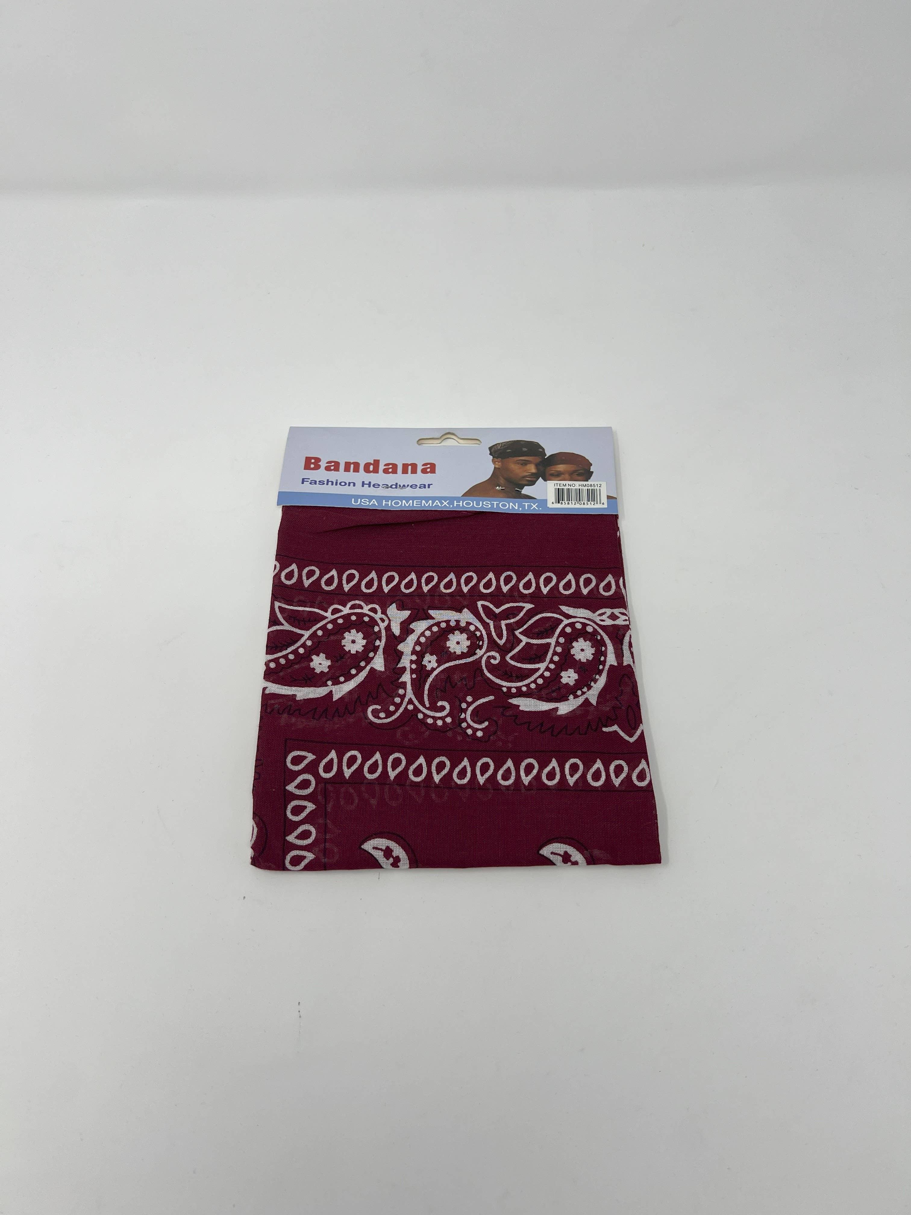 USA HomeMax - Wholesale Bandana - Unisex - Multipurpose Bandana Assorted Colors - 3