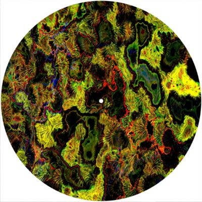 Slipmat 12"/ 7" for Record Players - Abstract Camo 2 for wholesale by Phatmatz