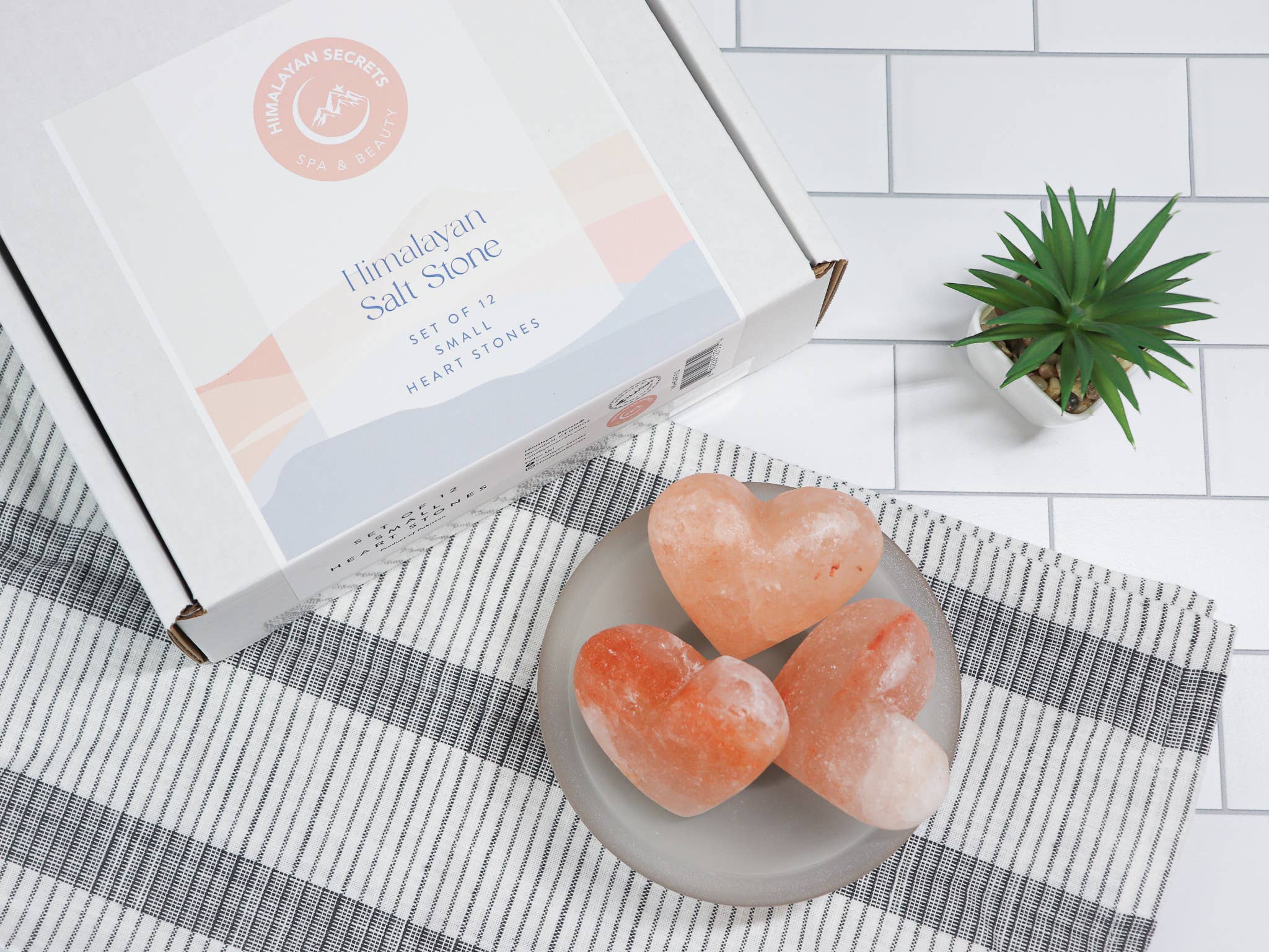 Himalayan Secrets - Wholesale Body Massager - BULK Heart Stone (Small)  - Pack of 121