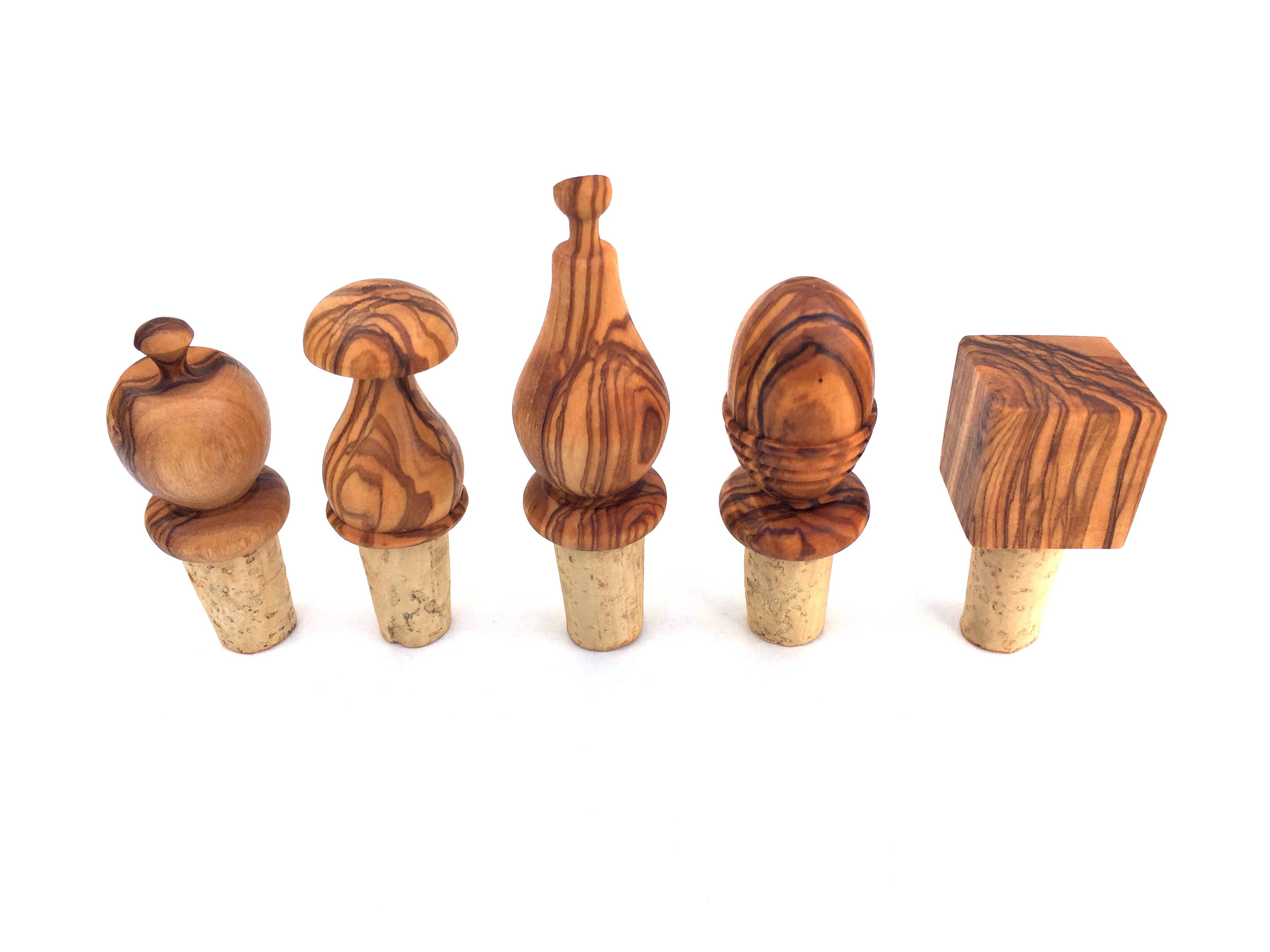 medina mood - Wholesale Wine Stopper - Handmade olive wood bottle stopper6