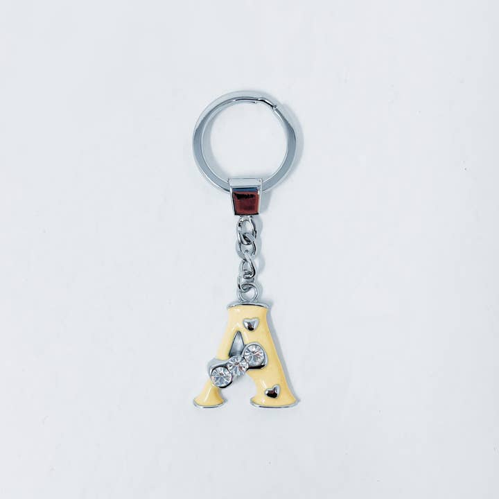 Rucci Professional - Wholesale Keychain – Women's - KC Keychain with A-B-C Initials1